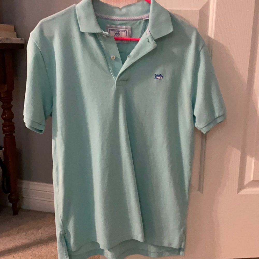 Mint southern tide polo